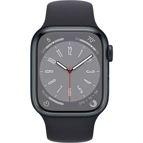 Watch Series 8 41mm Midnight Aluminum Case with Midnight Sport