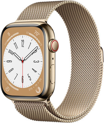 Gold stainless best sale steel milanese loop