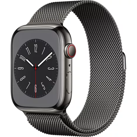 APPLE WATCH SERIES 4 Stainless Steel with Milanese Loop Band