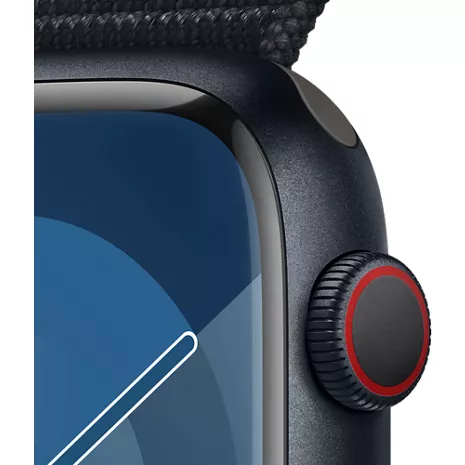 Buy Apple Watch Series 9 GPS, 45mm Pink Aluminum Case with Midnight Sport  Loop - Education - Apple