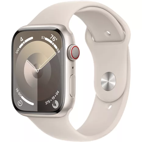 Buy Apple Watch Series 9 GPS, 45mm Starlight Aluminum Case with