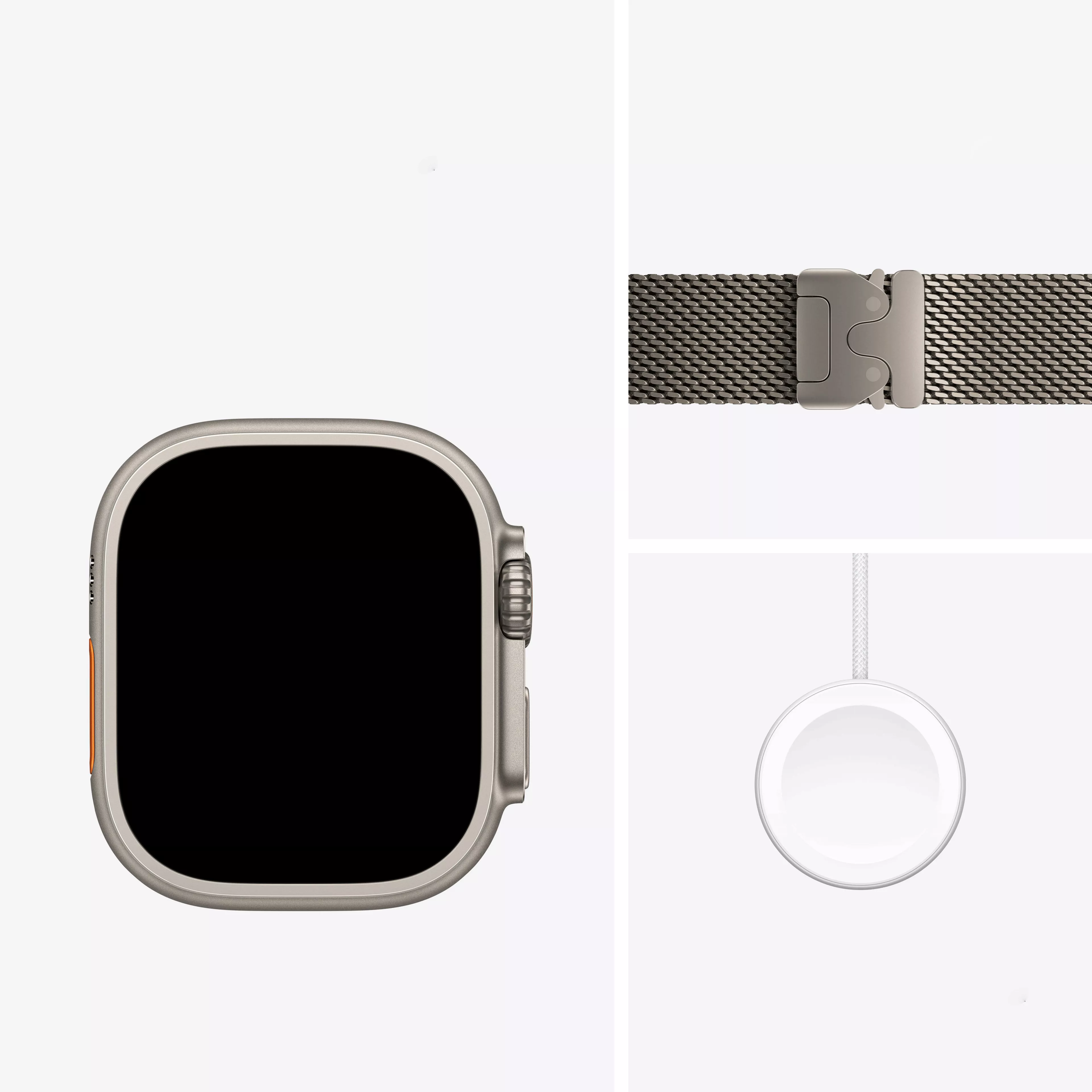 Apple Watch Ultra 3 Gps + Cellular 49Mm Natural Titanium Case With Light Blue Alpine Loop - Small image 7