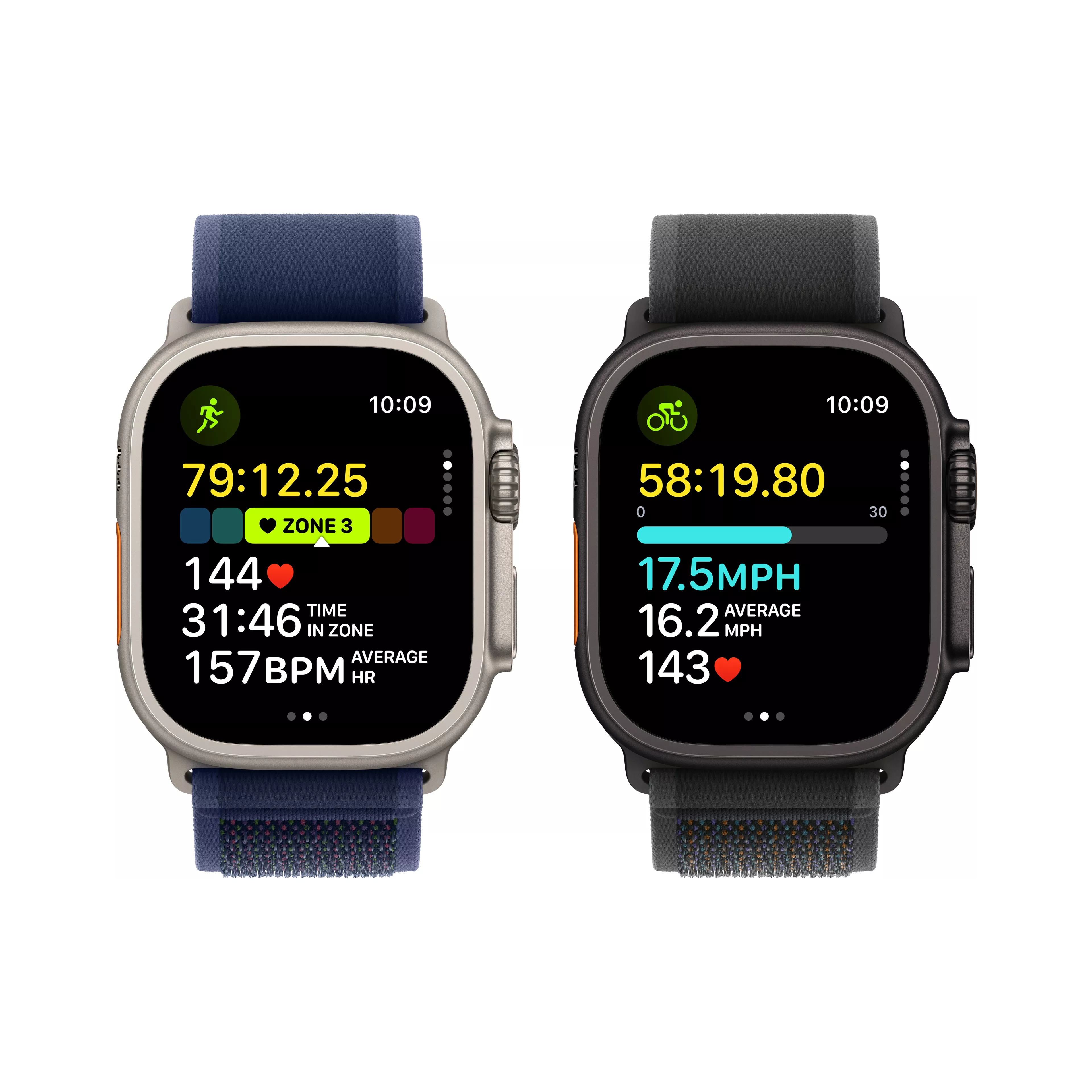 Apple Watch Ultra 2 49mm in Black Titanium Case With Black Ocean Band image 3