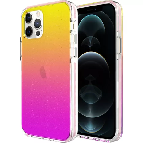 Carcasa AQA con purpurina para el iPhone 12 Pro Max