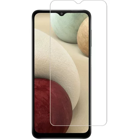 AQA Protector de pantalla de vidrio templado para el Galaxy A12, paquete de 2 indefinido imagen 1 de 1