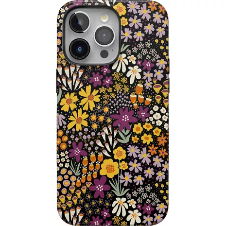 Casely Funda Falling For You Plum Floral con MagSafe para el iPhone 16 Pro Max