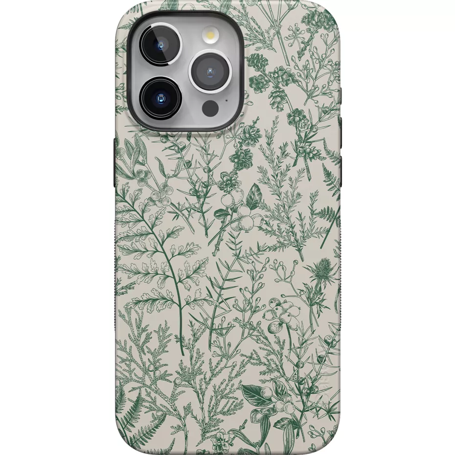 Casely Sage Garden Green Floral Case with MagSafe for iPhone 16 Pro Max | Verizon