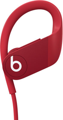 red beats earphones