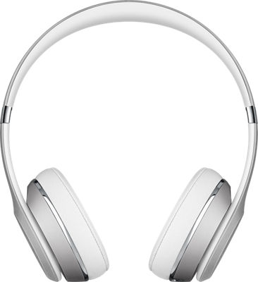 Beats Solo³ On-Ear Wireless Headphones - Silver