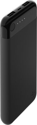 BOOST UP CHARGE Power Bank 10K with Lightning Connector - Black