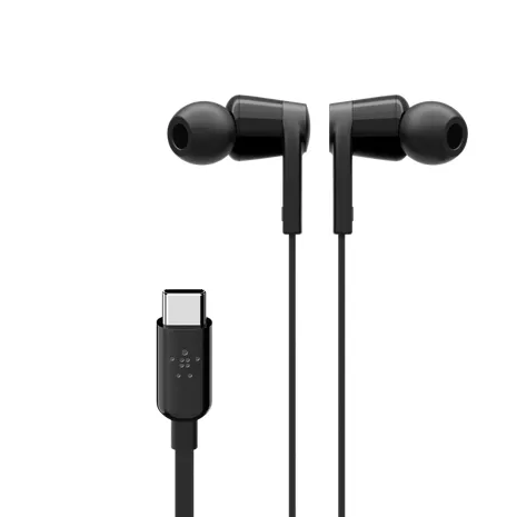 Belkin Rockstar In-ear Ecouteurs Usb-c Connecteur Sw.g3h0002btblk à Prix  Carrefour