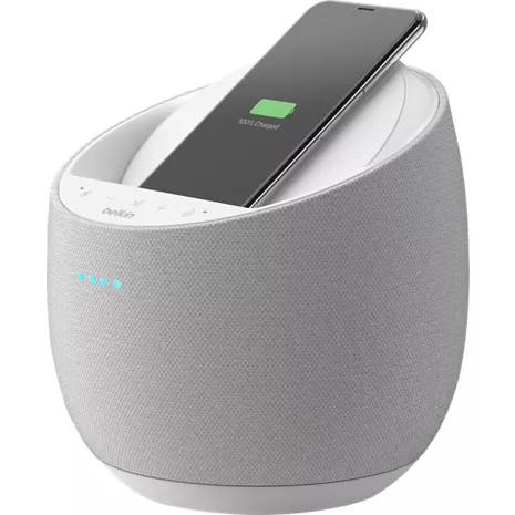 Altavoz inteligente de alta fidelidad Belkin SOUNDFORM ELITE y cargador inalámbrico con Amazon Alexa