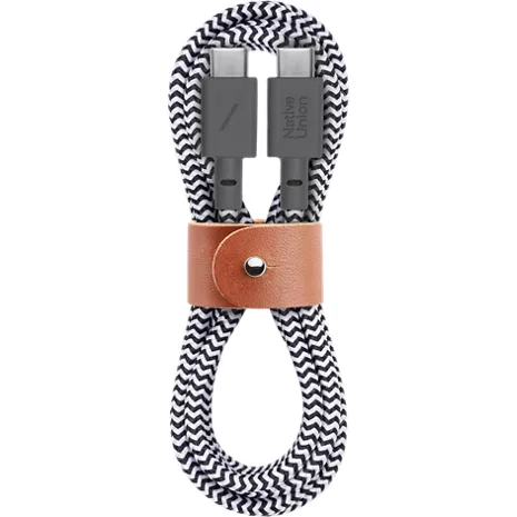 Native Union Belt Cable USB-C to USB-C Charging Cable, 4ft