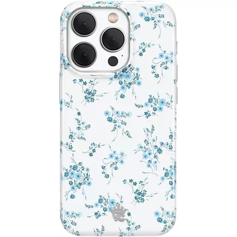 Velvet Caviar Floral Case with MagSafe for iPhone 15 Pro Max - French Blue