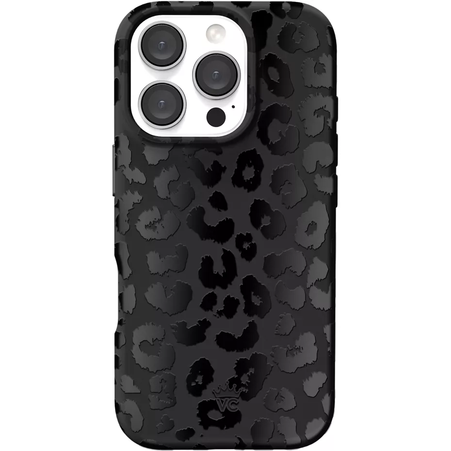 Velvet Caviar MagSafe Case for iPhone 16 Pro - Black Leopard | Verizon