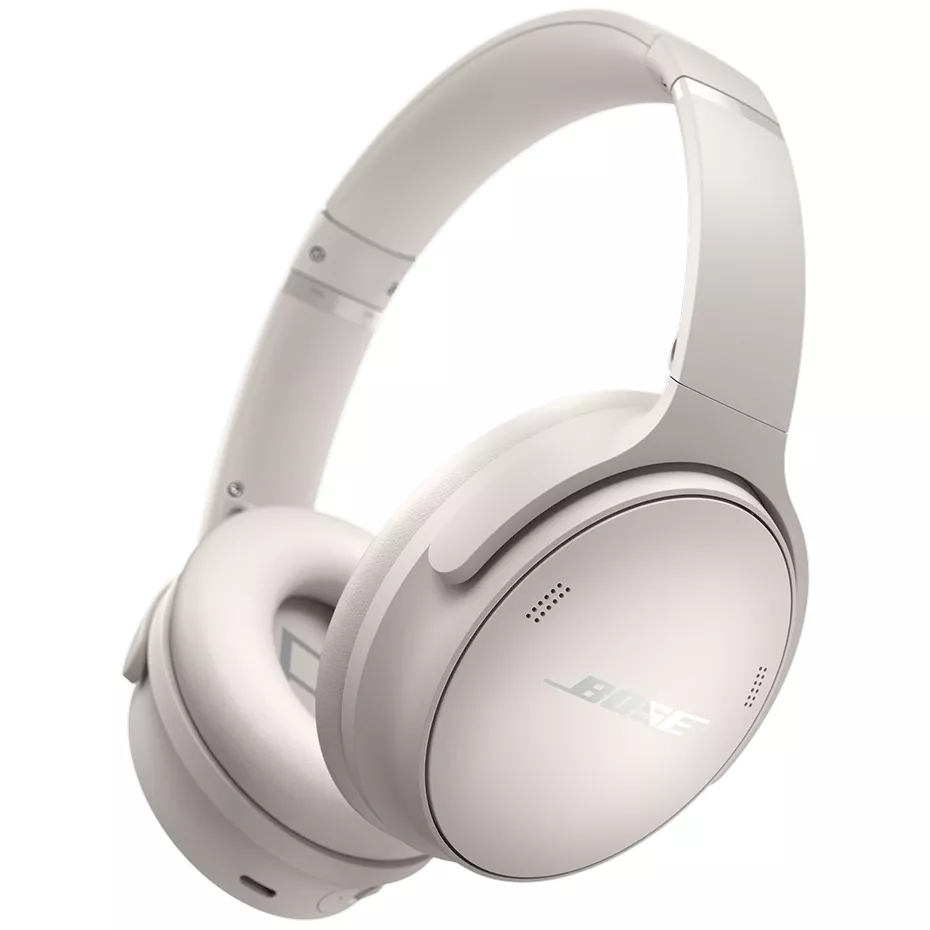 Bose QuietComfort Wireless Noise Canceling Over-the-Ear Headphones - White Smoke | Verizon