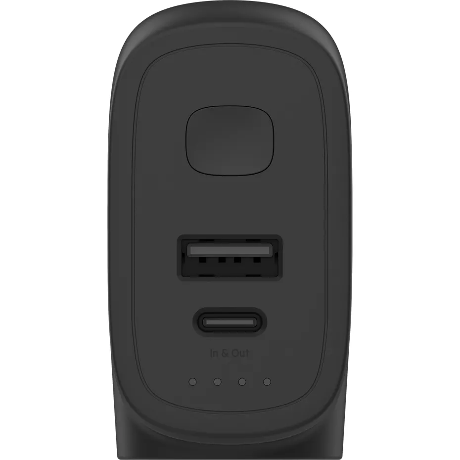 Belkin BoostCharge Hybrid Wall Charger and Power Bank 5,000 mAh - Black | Verizon