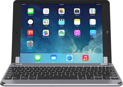 9.7 Aluminum Bluetooth Keyboard for iPad 9.7 - Space Gray