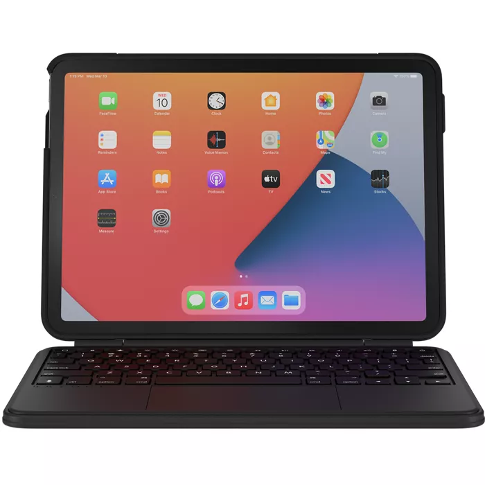 Brydge MAX+ Wireless Keyboard with Trackpad for iPad Pro 11-inch (4th Gen)/(3rd Gen) and iPad Air (5th Gen)/(4th Gen) - Black | Verizon