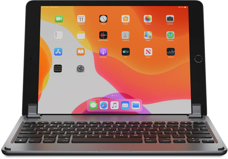 Brydge Aluminum Bluetooth Keyboard For Ipad 8th Generation Ipad 10 2 Verizon