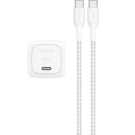 Belkin The Perfect Pair USB-C Cable & Wall Charging Bundle