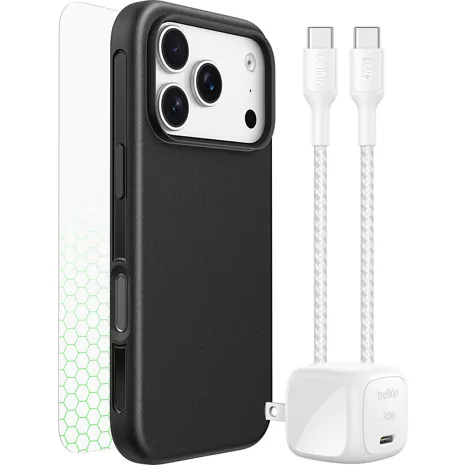 Belkin 4-in-1 Power and Protection Bundle for iPhone 18 Pro Max/17 Pro Max