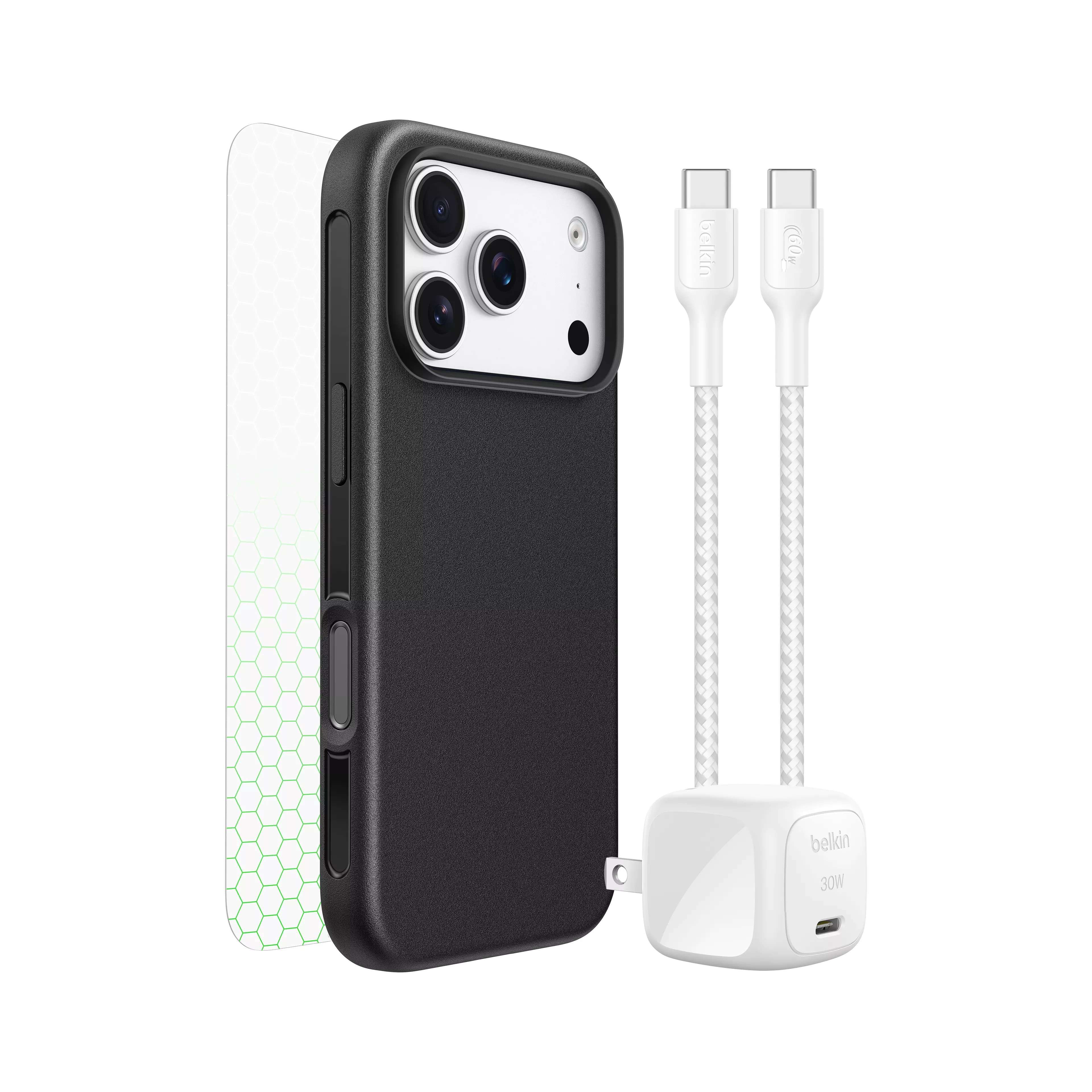 4-in-1 Power and Protection Bundle for iPhone 18 Pro Max/17 Pro Max
