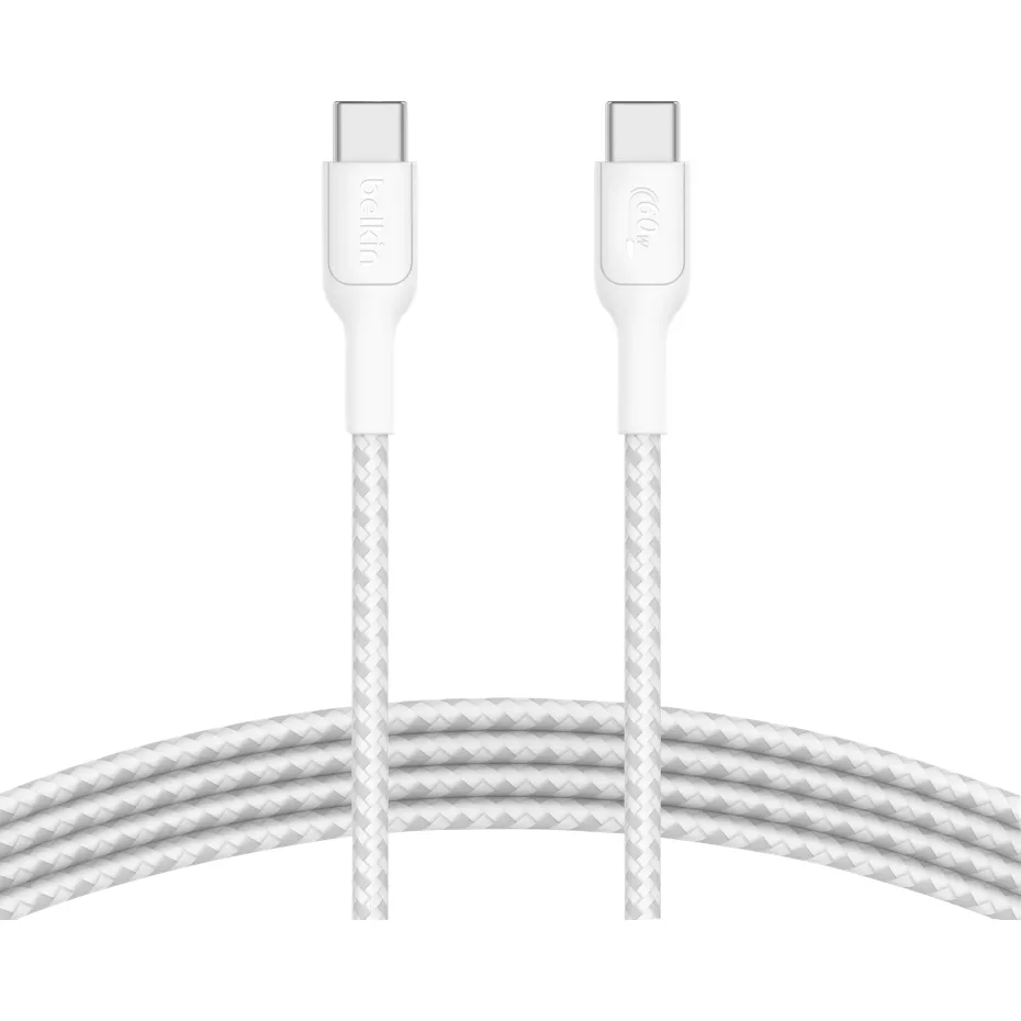 Belkin BoostCharge USB-C to USB-C Cable, 1M - White | Verizon