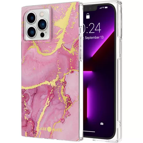 Case-Mate Blox Case for iPhone 13 Pro Max - Magenta Marble