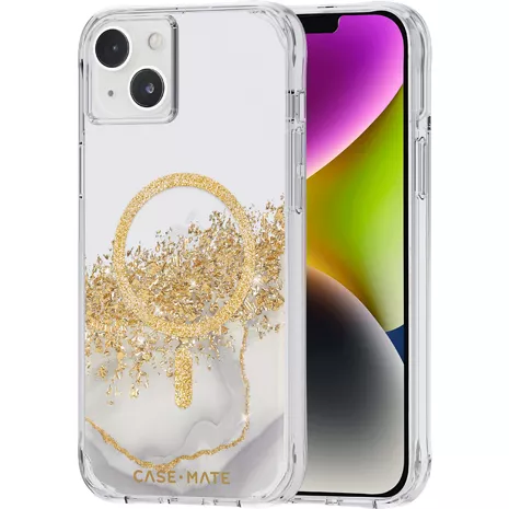 Case-Mate Karat Marble Case with Magsafe for iPhone 14 Plus - Karat Marble Karat Marble image 1 of 1 