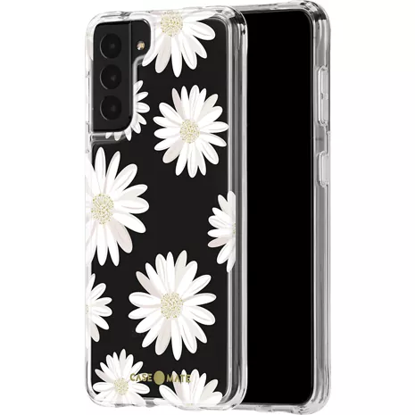 Case-Mate Prints Case for Galaxy S21+ 5G - Glitter Daisies
