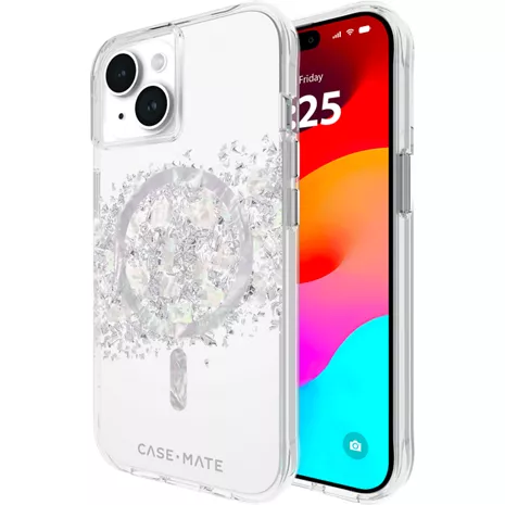 Case-Mate Karat Case with MagSafe for iPhone 15, iPhone 14, and iPhone 13 - Touch of Pearl