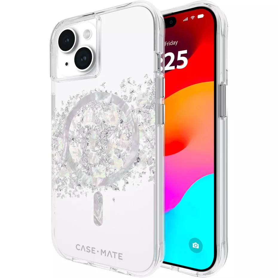 Case-Mate Karat Case with MagSafe for iPhone 15, iPhone 14, and iPhone 13 - Touch of Pearl | Verizon