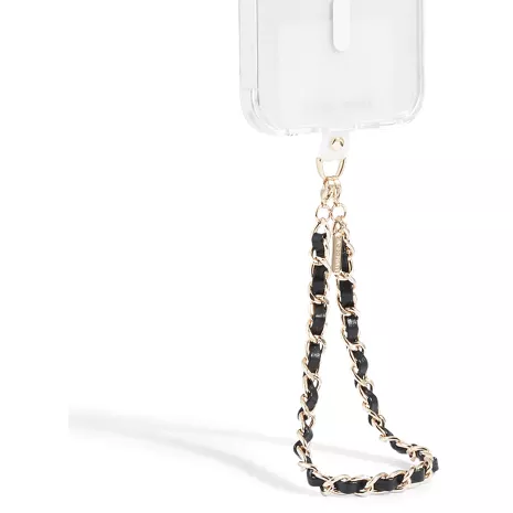 Case-Mate Abalorio para teléfono con cadena de metal dorado – Cordón  desmontable para teléfono, correa de muñeca manos libres, agarre ajustable  para