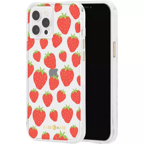 Case-Mate Prints Case for iPhone 12 Pro Max - Strawberry Jam
