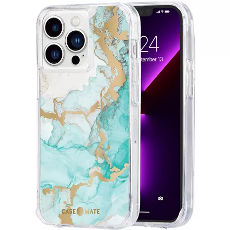 Case-mate Funda Prints para el iPhone 13 Pro - Ocean Marble