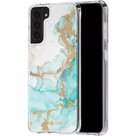 Case-Mate Prints Case for Galaxy S21+ 5G - Ocean Marble