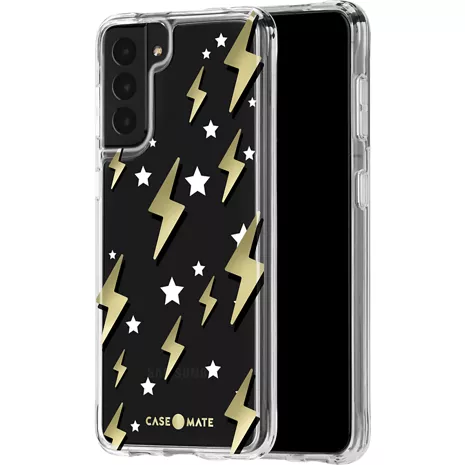 Case-Mate Prints Case for Galaxy S21+ 5G - Thunder Bolt