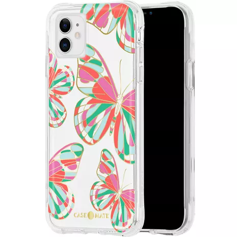 Case-Mate Prints Case for iPhone 11/XR - Butterflies