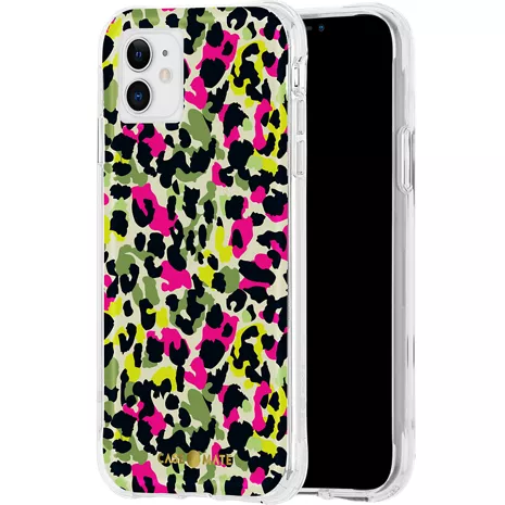 Case-Mate Prints Case for iPhone 11/XR - Neon Cheetah