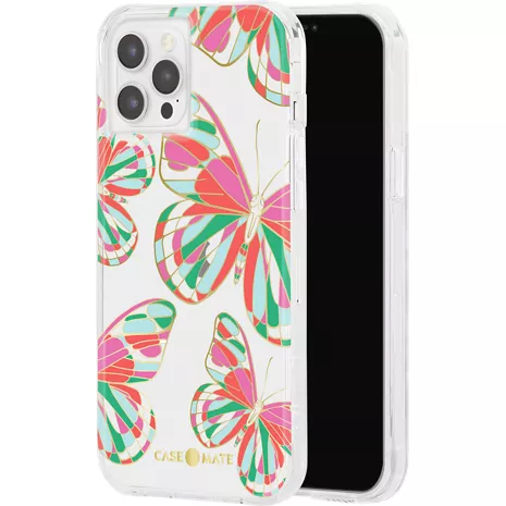 Case-Mate Prints Case for iPhone 12/iPhone 12 Pro - Butterflies