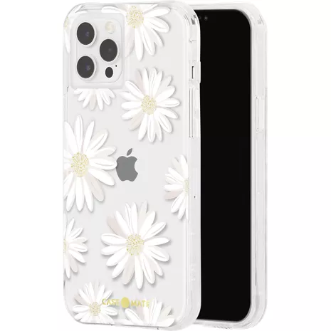 Case-Mate Prints Case for iPhone 12 Pro Max - Glitter Daisies