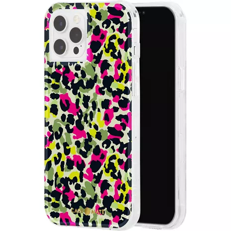 Funda Case-Mate Prints para el iPhone 12 Pro Max - Neon Cheetah