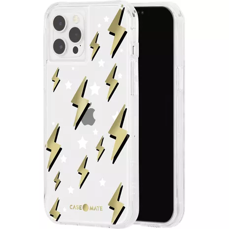 Case-Mate Prints Case for iPhone 12 Pro Max - Thunder Bolt