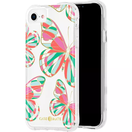 Case-Mate Print Case for iPhone SE (3rd Gen)/SE (2020) - Butterflies undefined image 1 of 1 