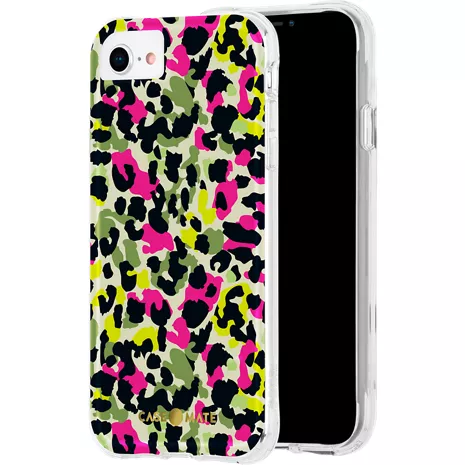 Case-Mate Prints Case for iPhone SE (2020)/8/7/6/6s - Neon Cheetah