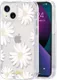 Case-mate Funda Prints para el iPhone 13 mini - Glitter Daisies