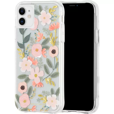 Case-Mate Rifle Paper Co. Eco Collection Case for iPhone 11 - Clear ...