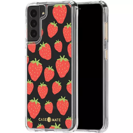 Funda Case-Mate Prints para el Galaxy S21 5G - Strawberry Jam