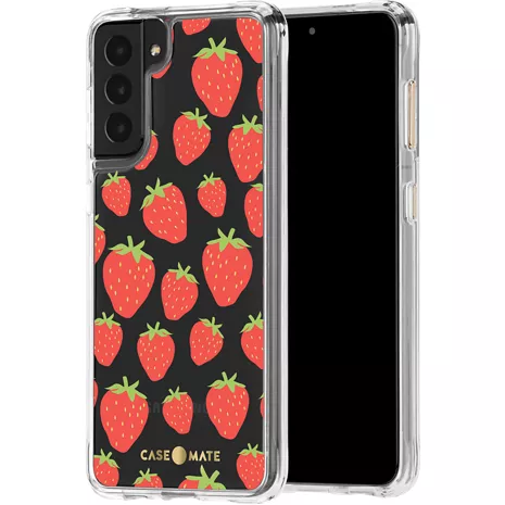 Case-Mate Prints Case for Galaxy S21+ 5G - Strawberry Jam